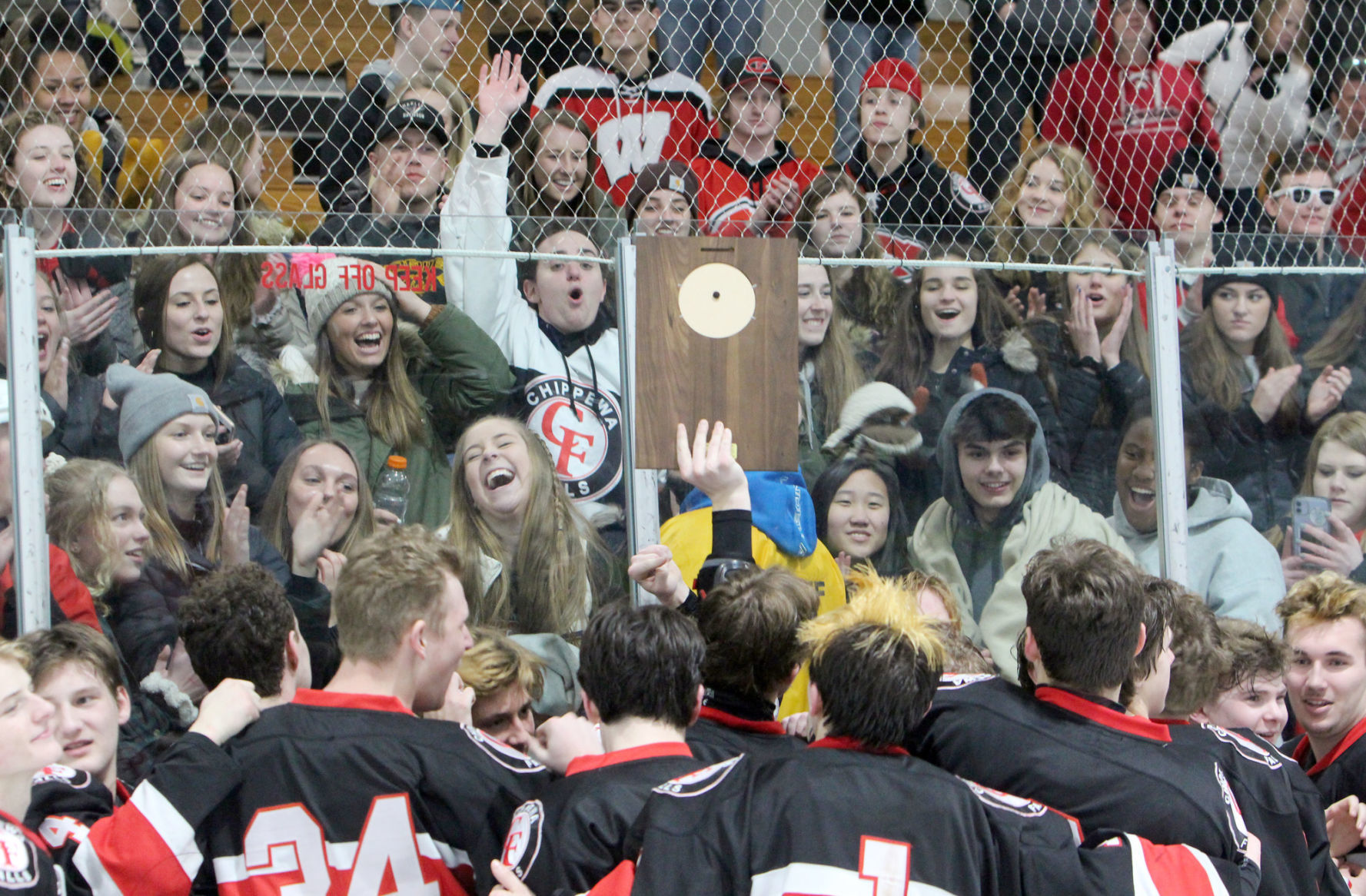 Chi-Hi boys hockey vs Hudson in Wisconsin Rapids 2-29-20